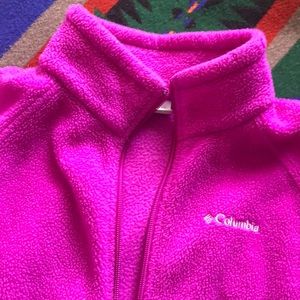 Cute fleece Columbia jacket 💕